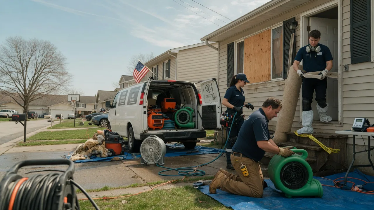 Water Damage Restoration in Marion, MS near me
